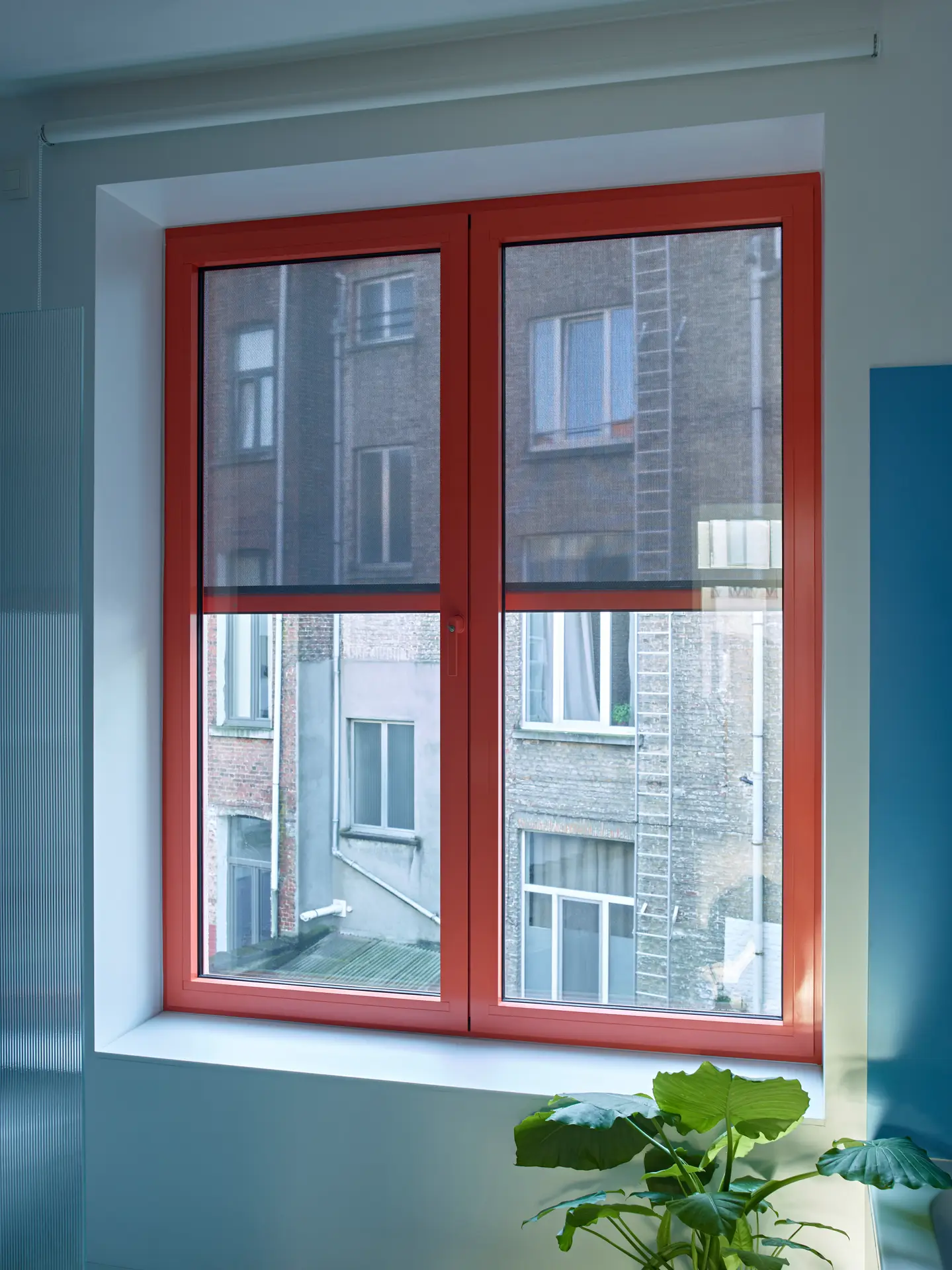 geïntegreerde screens Renson