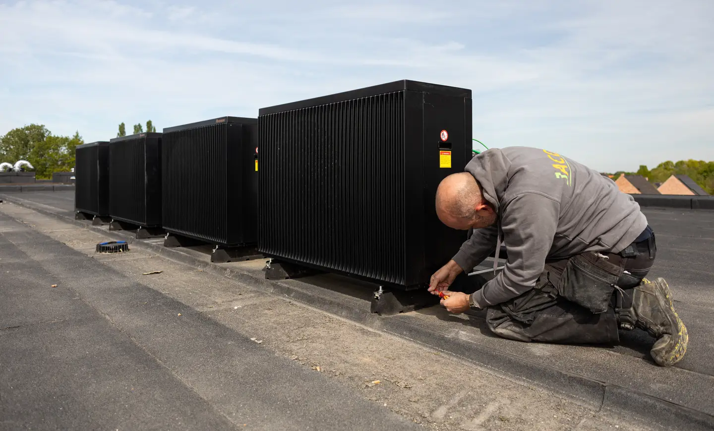 Installatie buitenunit