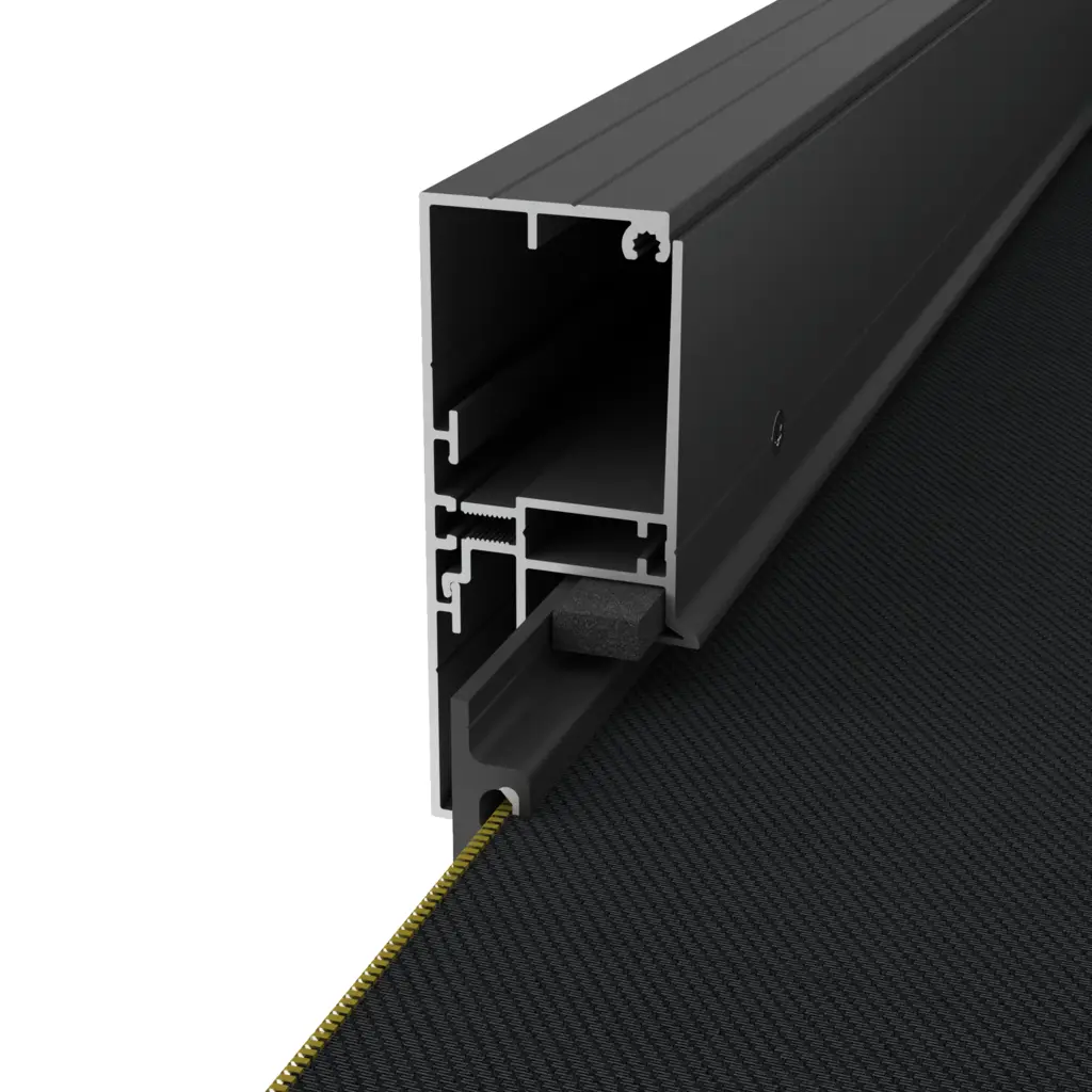 Straffes Tuch, leiser Antrieb, stabiler Schutz