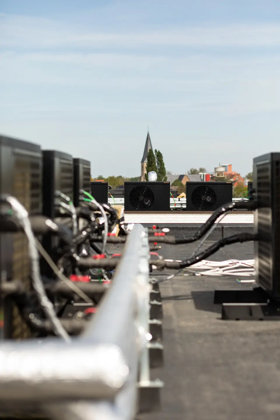 Buitenunits out of focus
