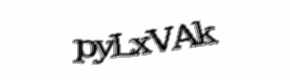 Security check image, please type the characters shown