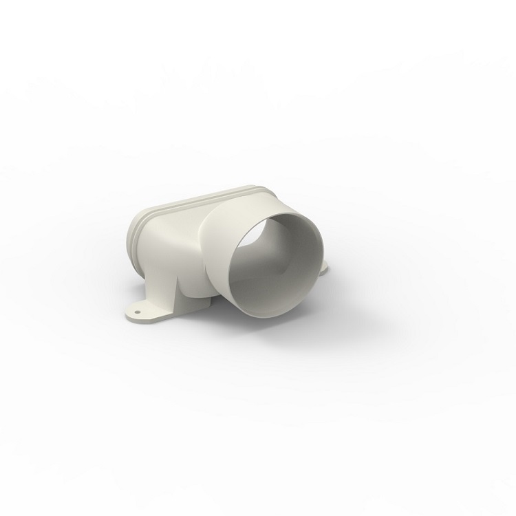 Easyflex adaptor flat to round 140x60>Ø125