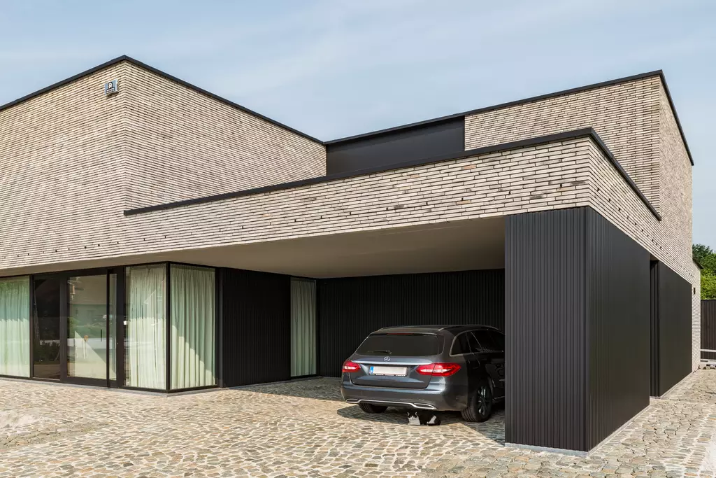 Contrasterende gevelmaterialen met minimaal onderhoud