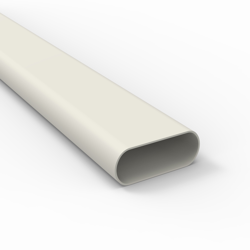 Easyflex flat oval duct 135x55 3m